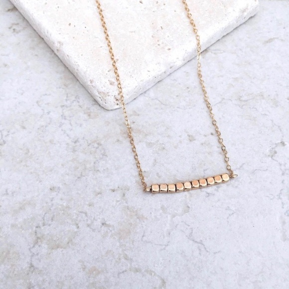 3 for $25⚡️simple square beads necklace - Picture 3 of 6